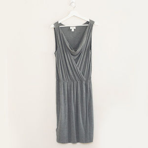 LOFT Dresses - LOFT Sleeveless Faux Wrap Knit Dress L LOFT Dresses - LOFT Sleeveless Faux Wrap Knit Dress L